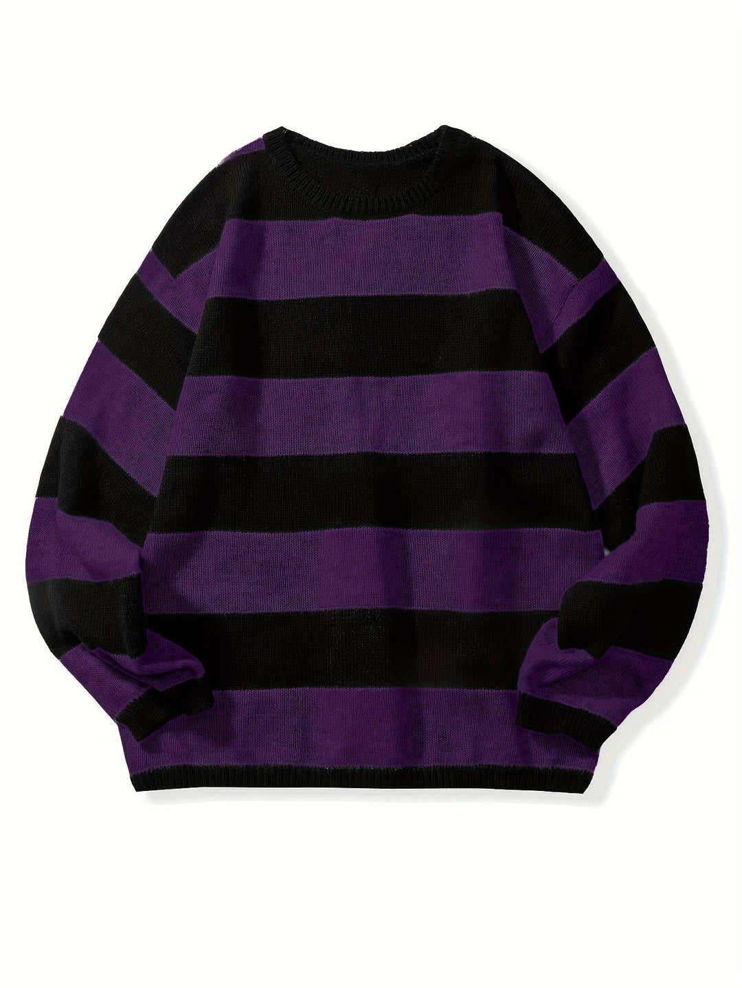 Men's Striped Knit PUllover