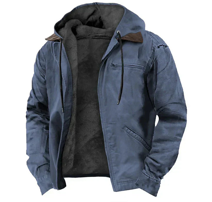 Men'S Fall Hooded Jacket