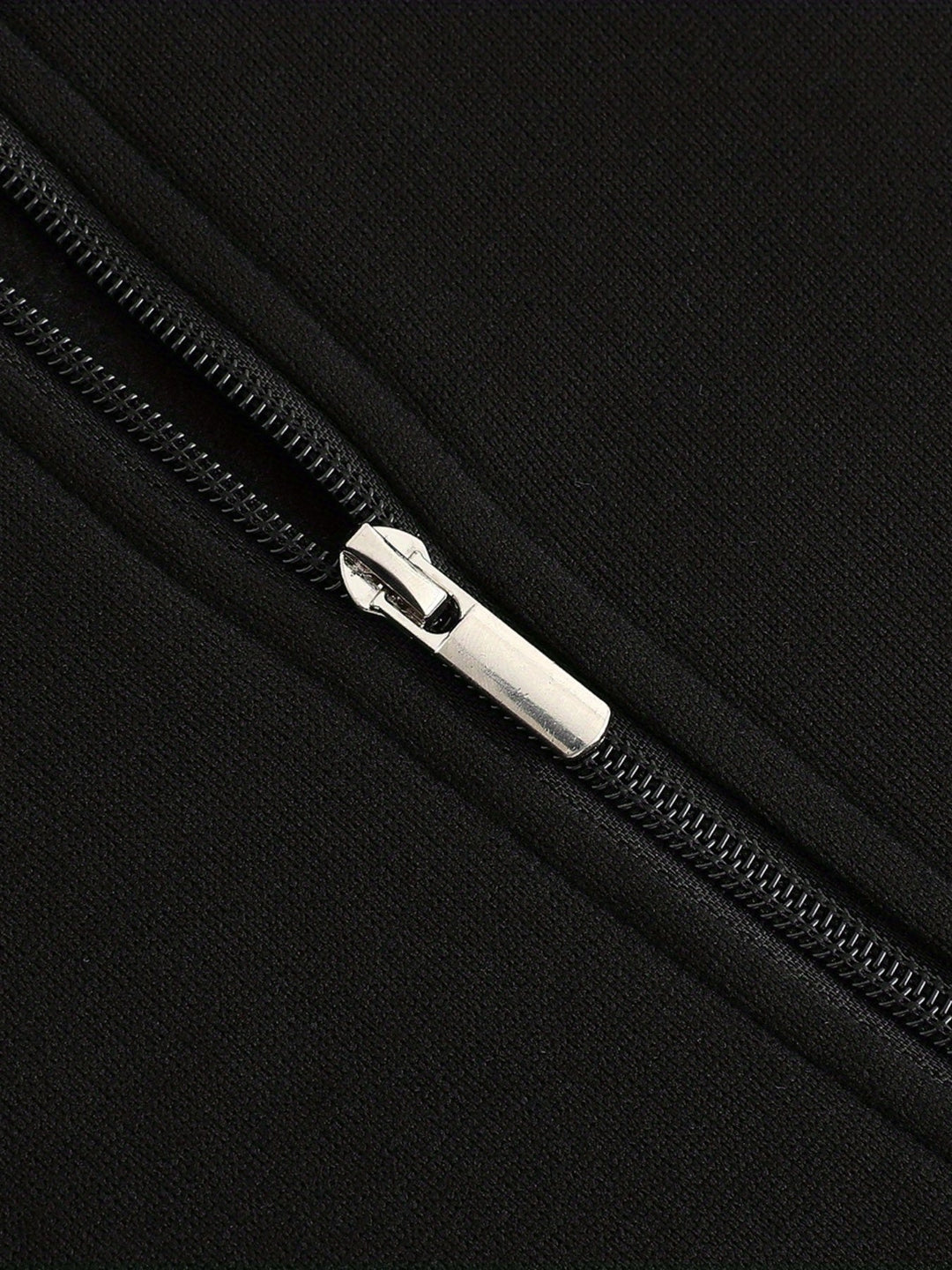 Men's High Neck Zip Hoodie