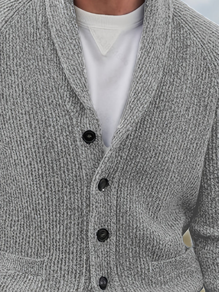 Men's Button Knit Cardigan