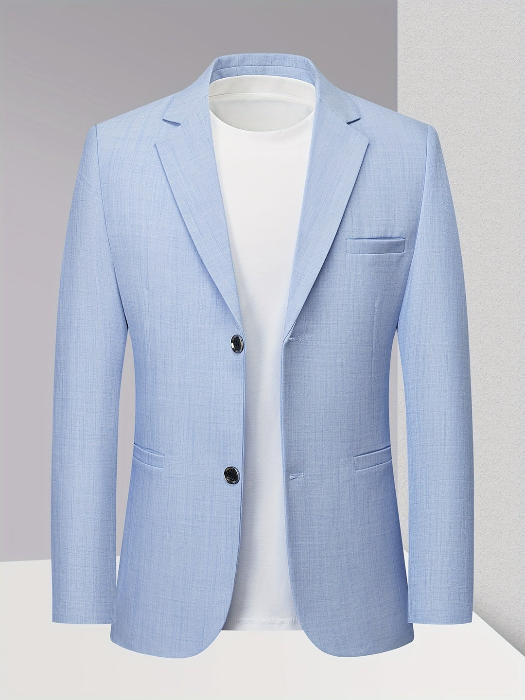 Men's Textured Suit Jacket