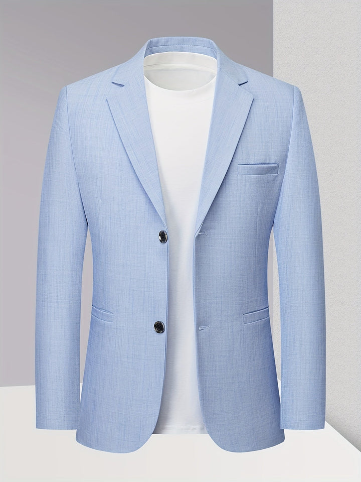 Men's Textured Suit Jacket
