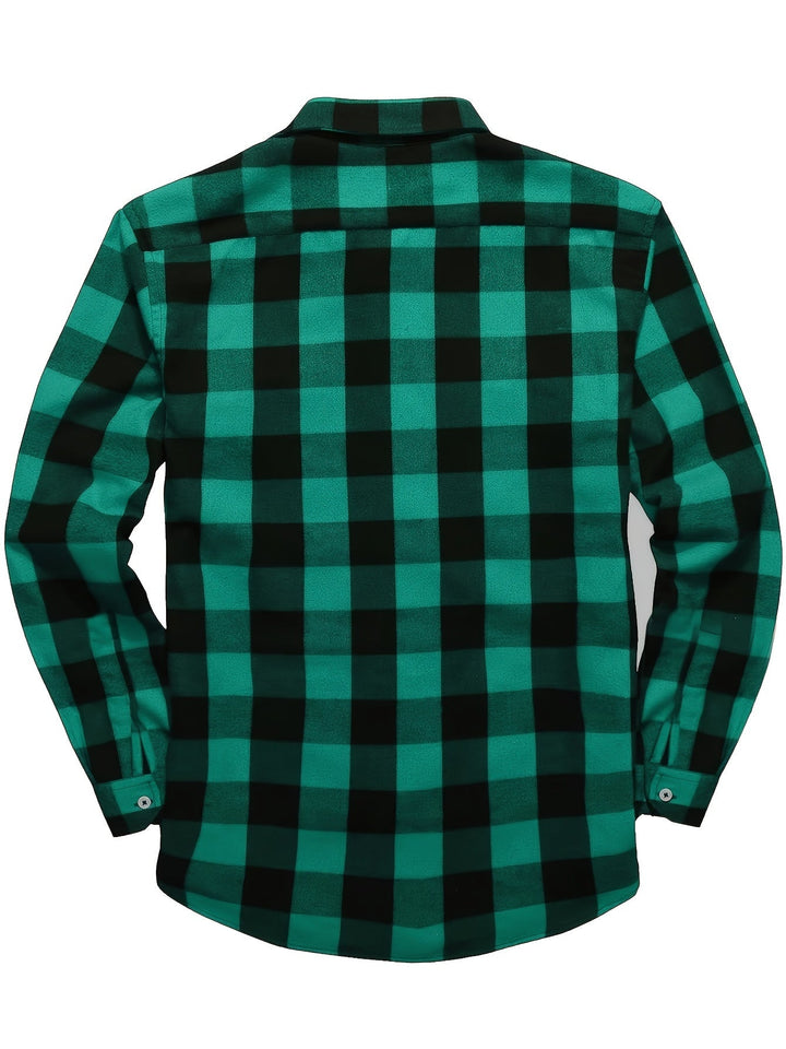 Men's Plaid Flannel Shirt