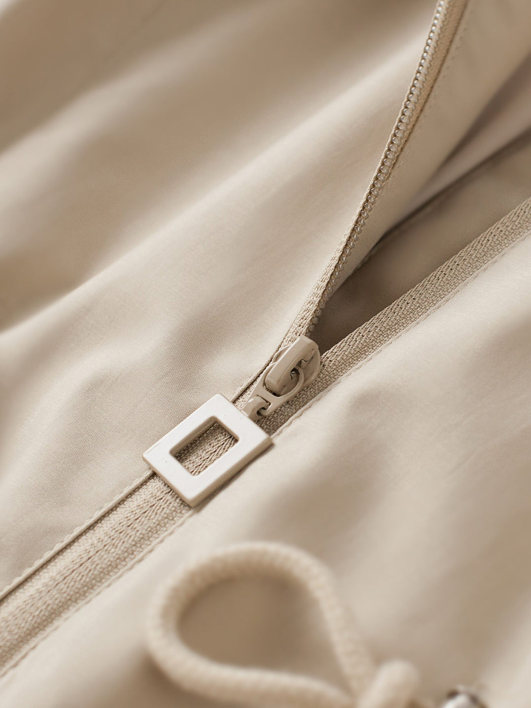 Clara | Hooded Drawstring Jacket
