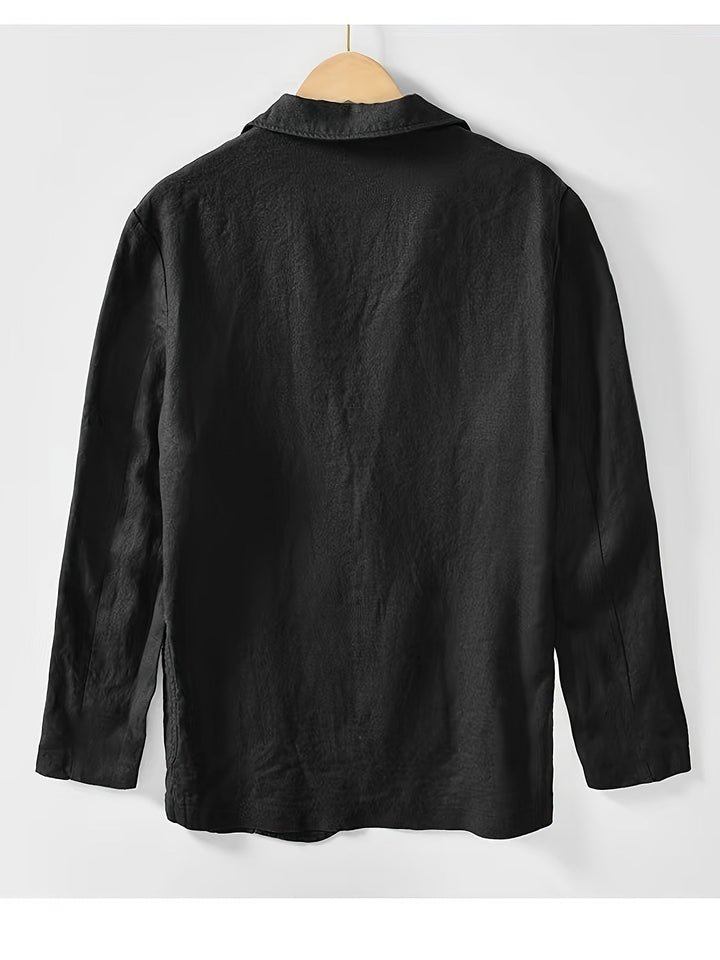 Men's Lapel Cotton Jacket