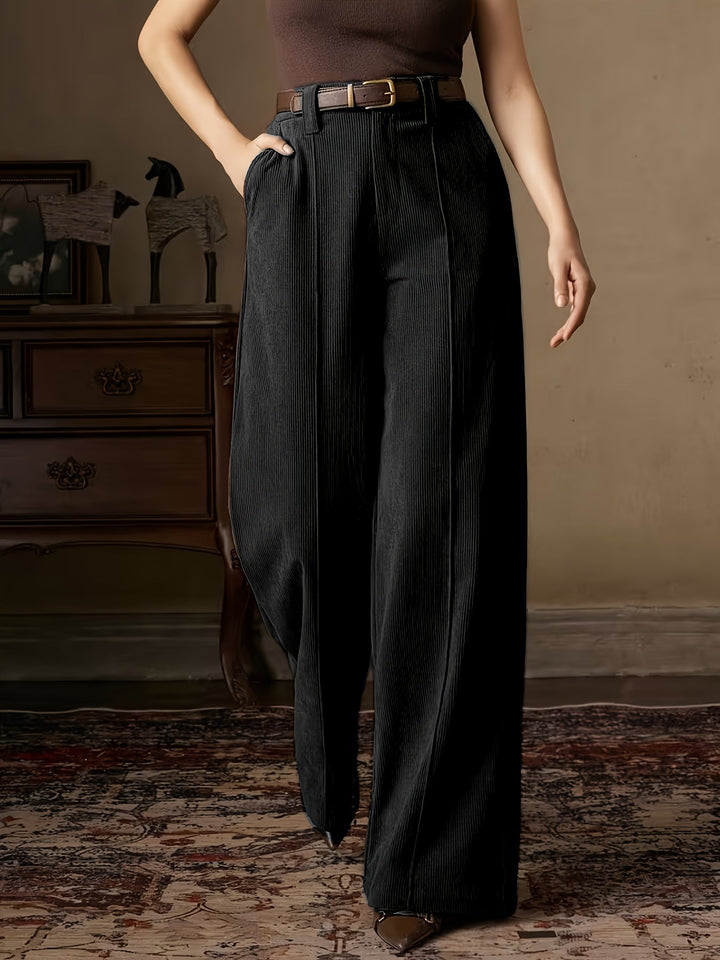 Eleanora | High-Waisted Wide-Leg Pants