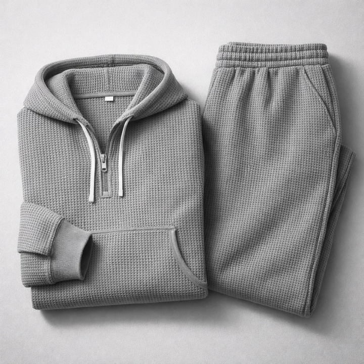 Men's Waffle Knit Set