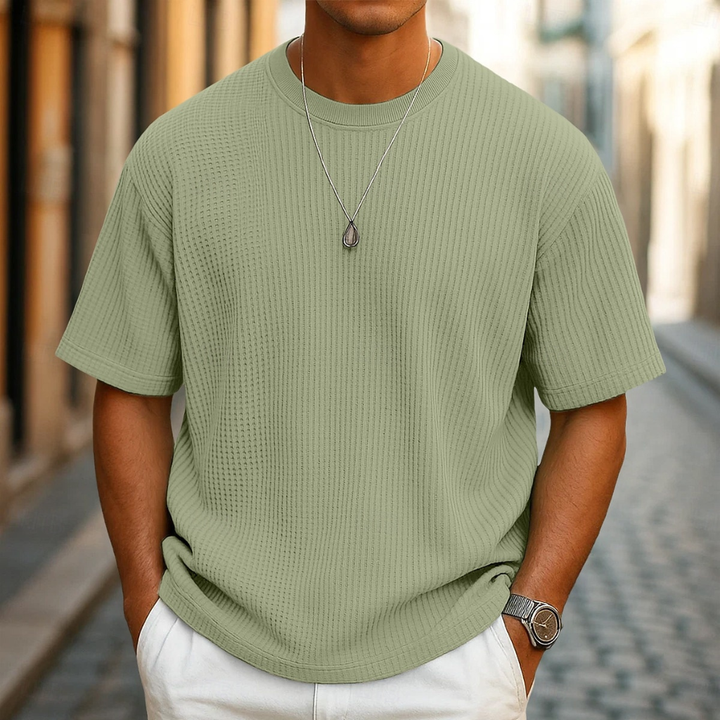 Men's Waffle Knit T-Shirt