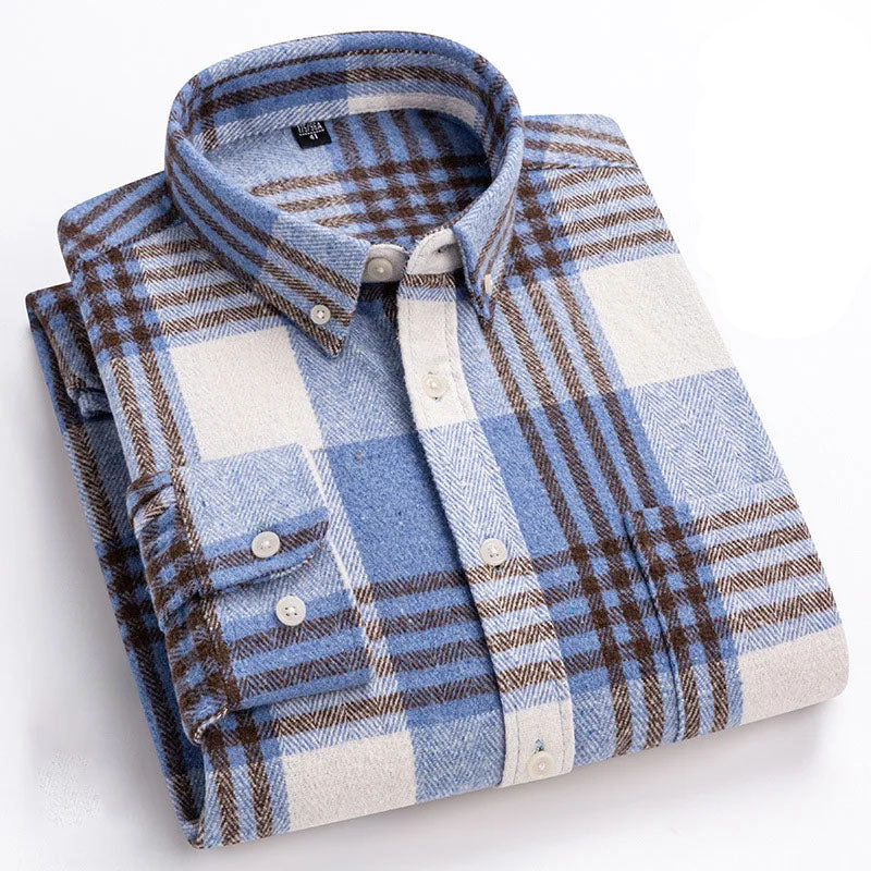 Men's Brushed Flannel Shirt