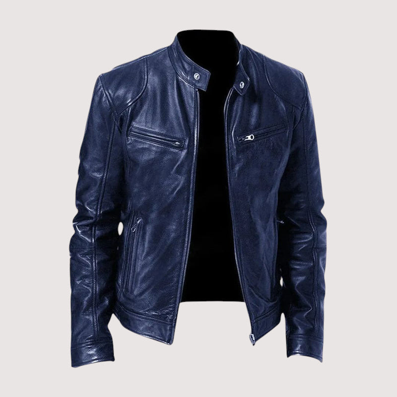 Men's Faux Leather Jacket