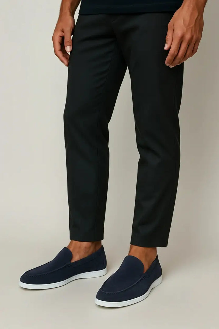 Men's Textured Loafers