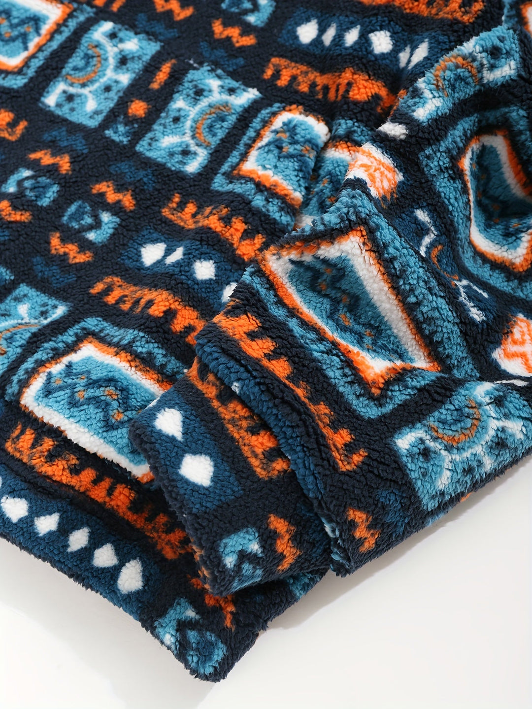 Ashton | Patterned Hooded Sweatshirt
