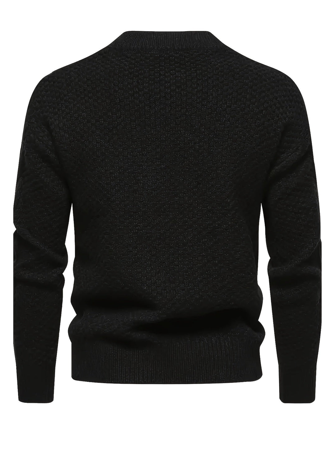 Men's Cable Knit Crew Neck Sweater