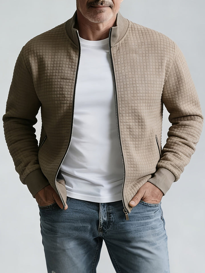 Men's Waffle Knit Jacket