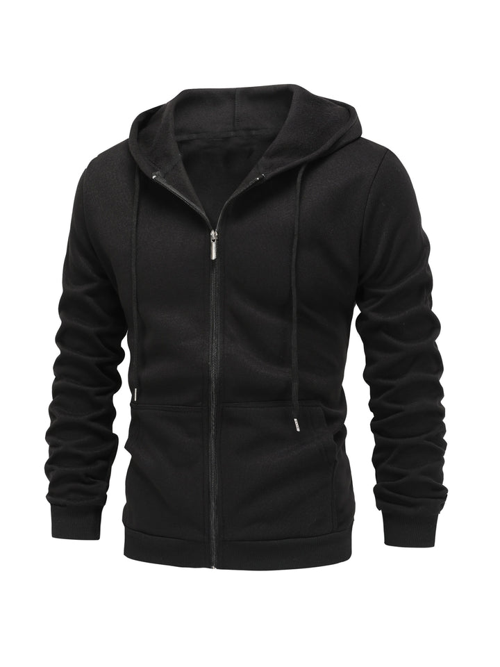 Men's Fleece Lined Zip Hoodie