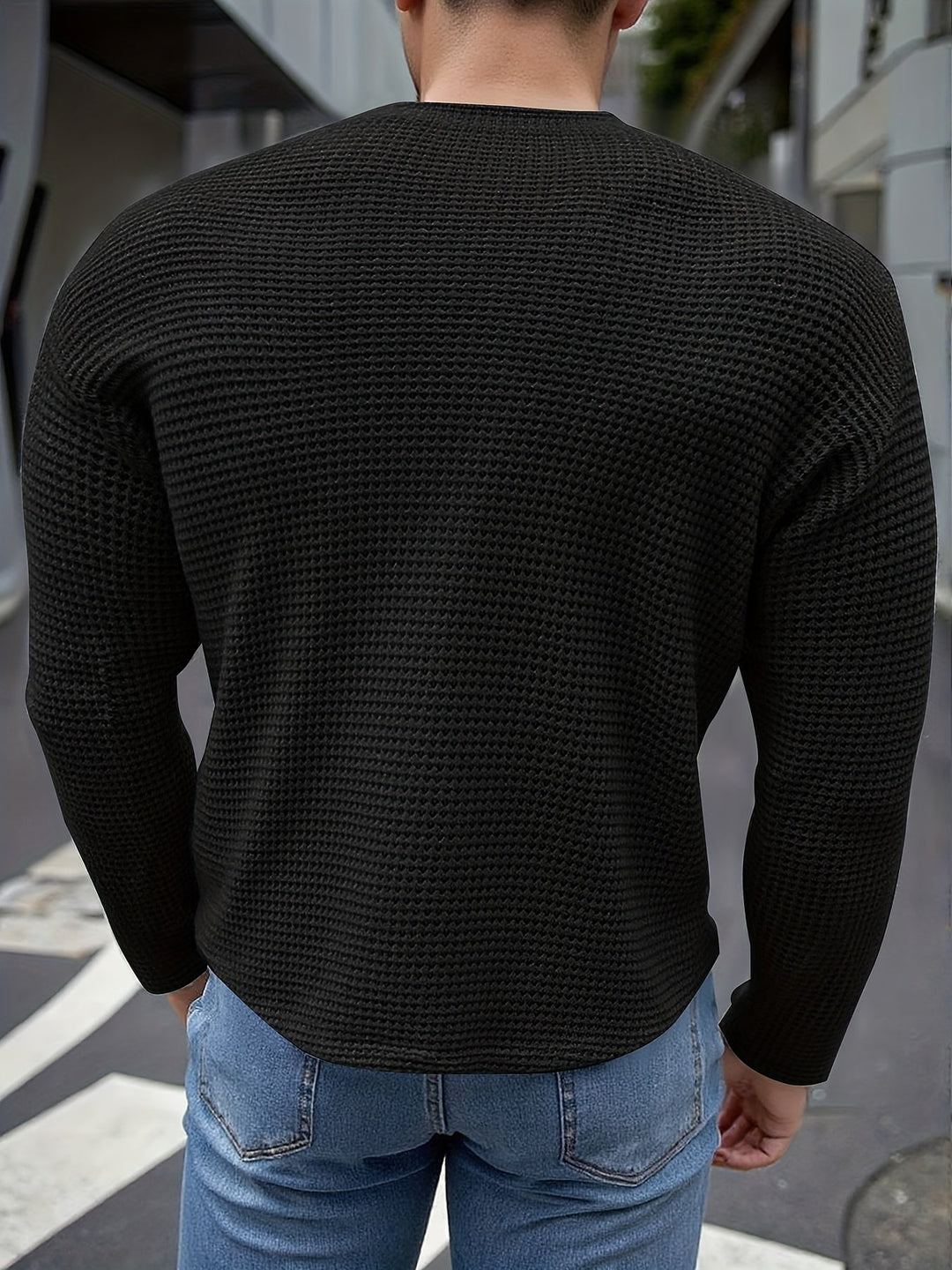 Men's Slim Knit Shirt