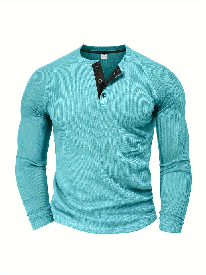 Men's Crew Neck Knit Shirt