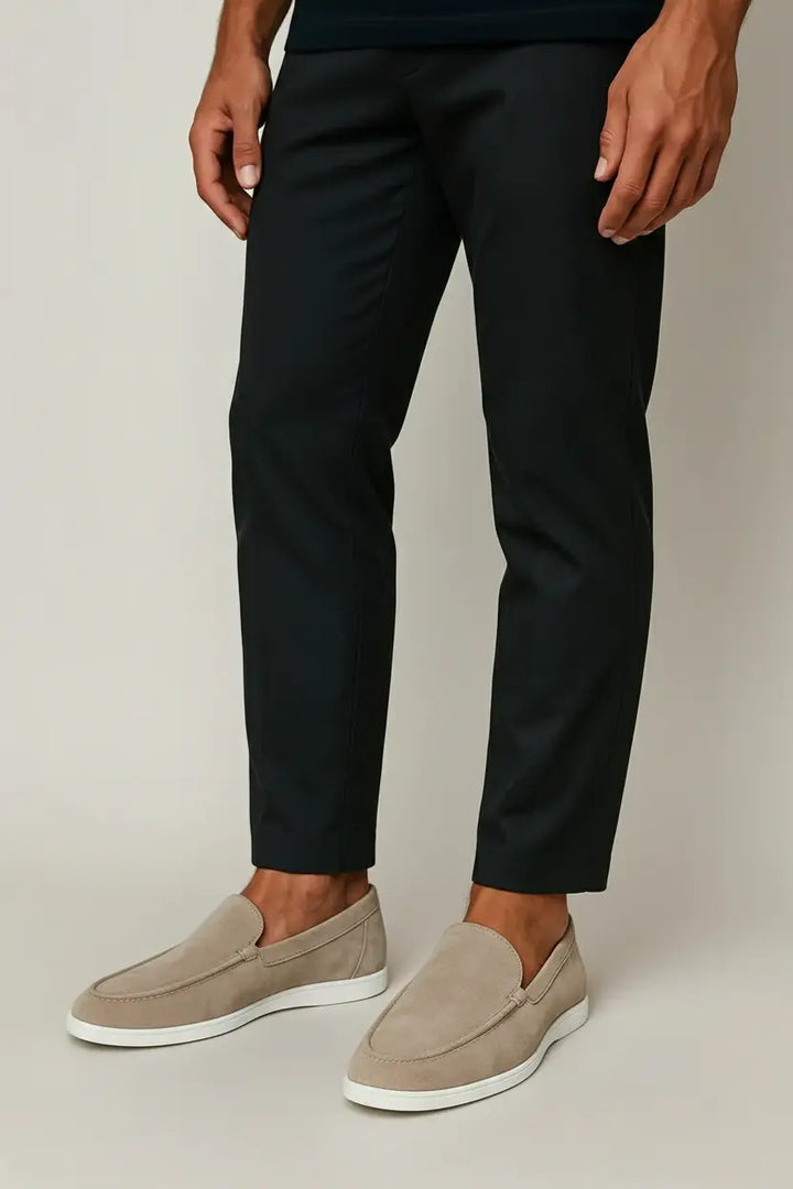 Men's Textured Loafers