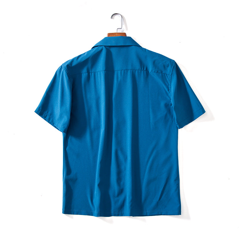 Men's Cuban Collar Summer Shirt