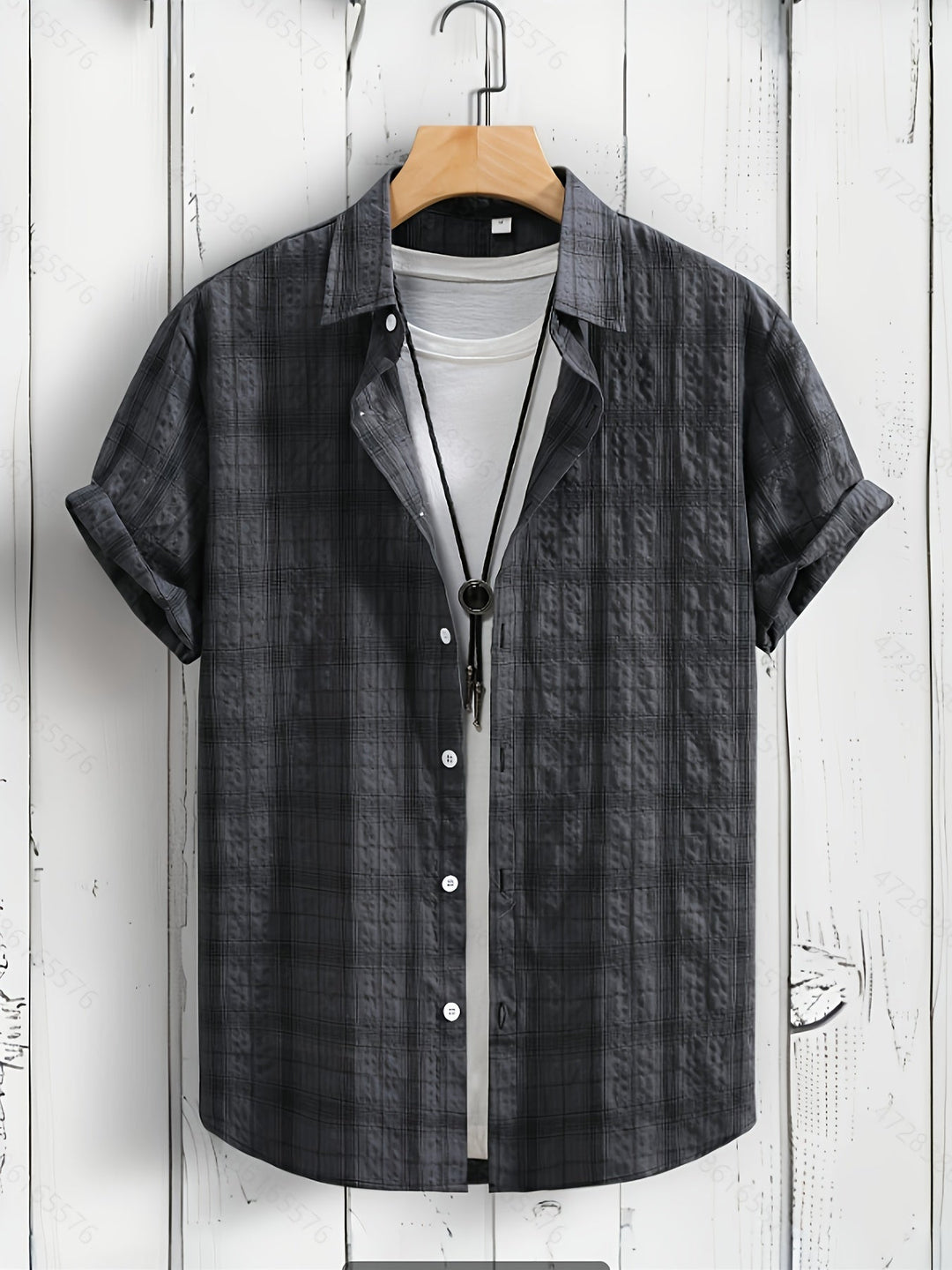 Men's Plaid Woven Shirt
