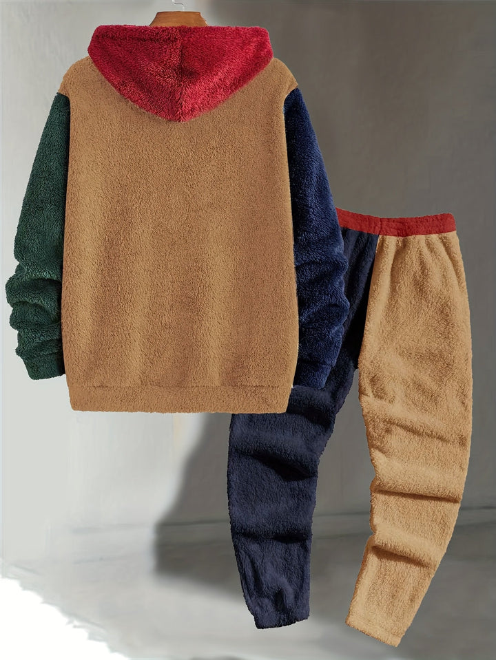 Vaughn | Cozy Color-Block Two-Piece Set