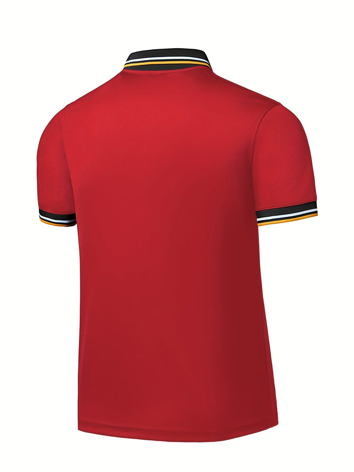 Men's Embroidered Knit Shirt