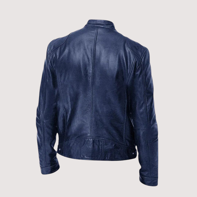 Men's Faux Leather Jacket