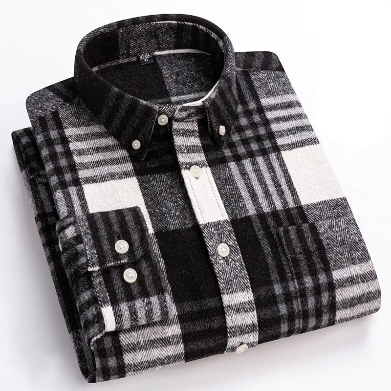 Men's Brushed Flannel Shirt