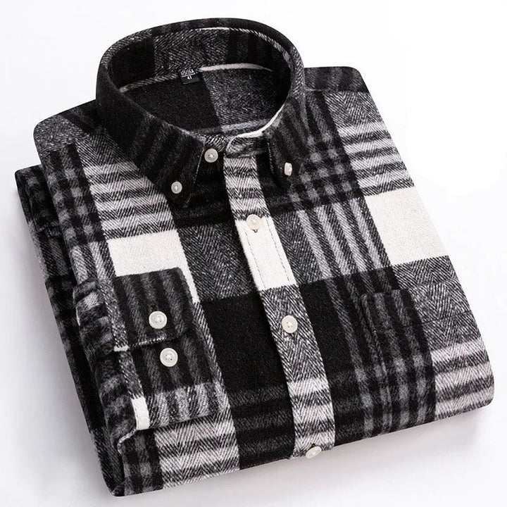 Men's Brushed Flannel Shirt