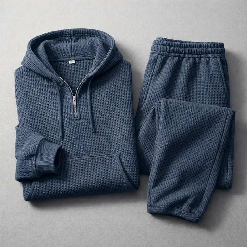 Men's Waffle Knit Set