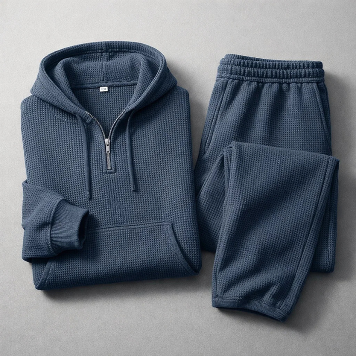 Men's Waffle Knit Set