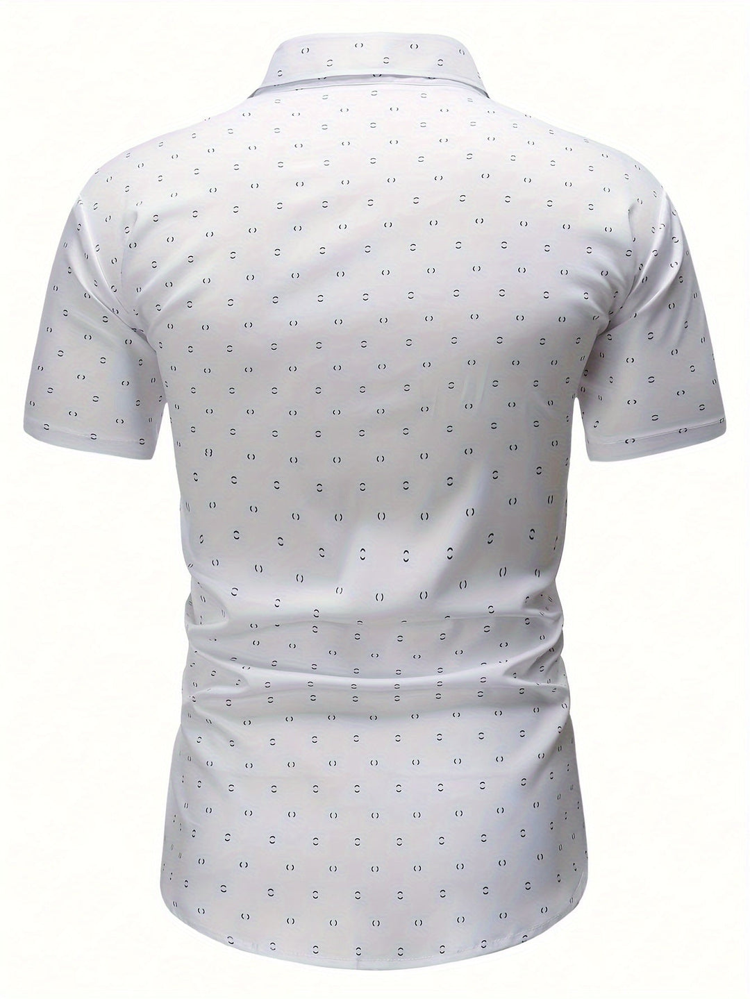 Men's Printed Button Shirt
