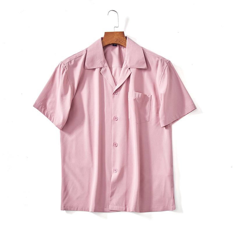 Men's Cuban Collar Summer Shirt