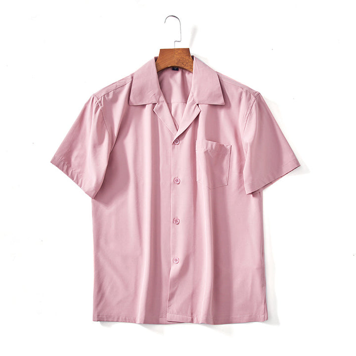 Men's Cuban Collar Summer Shirt