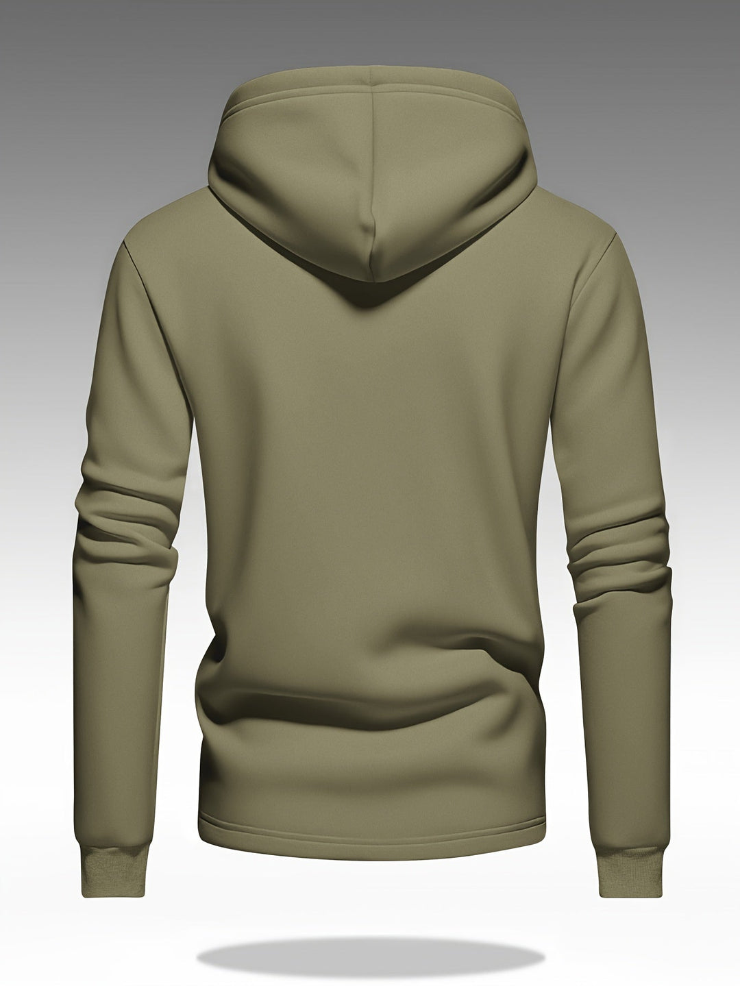 Men's Solid Knit Hoodie
