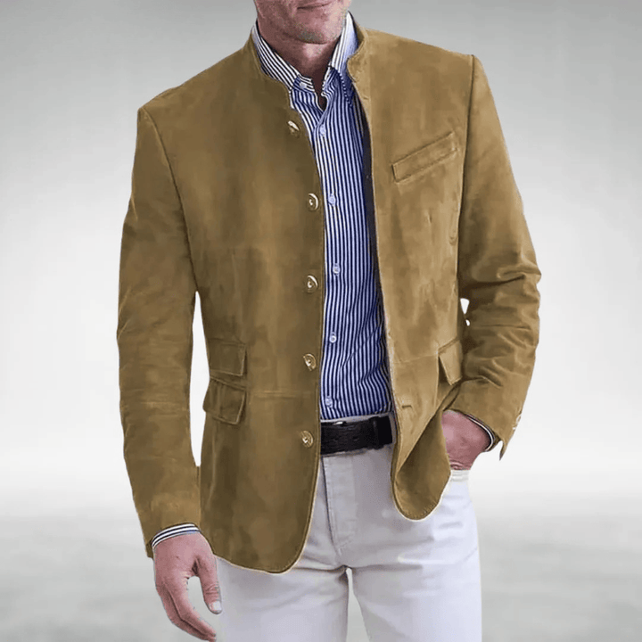 Men's Brushed Suede Jacket