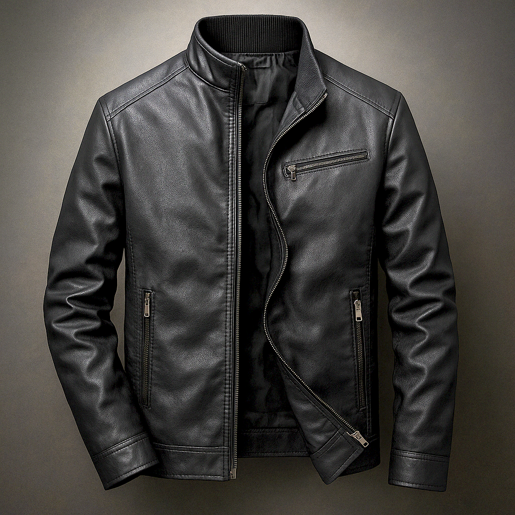 Men's Vintage Zippered Jacket