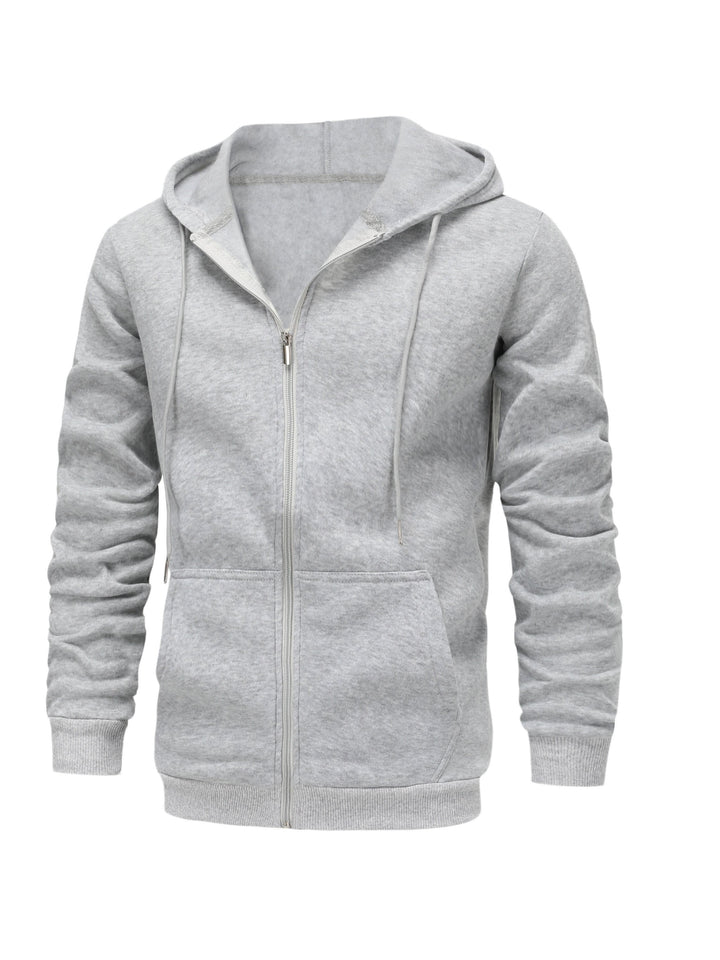 Men's Fleece Lined Zip Hoodie