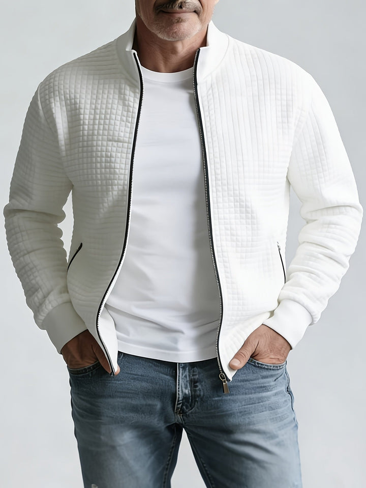 Men's Waffle Knit Jacket