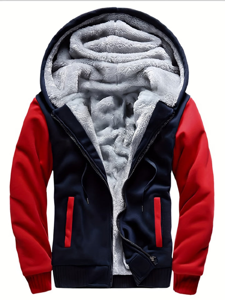 Men's Fleece Hooded Jacket