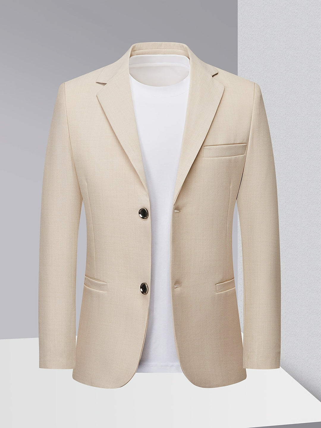 Men's Textured Suit Jacket