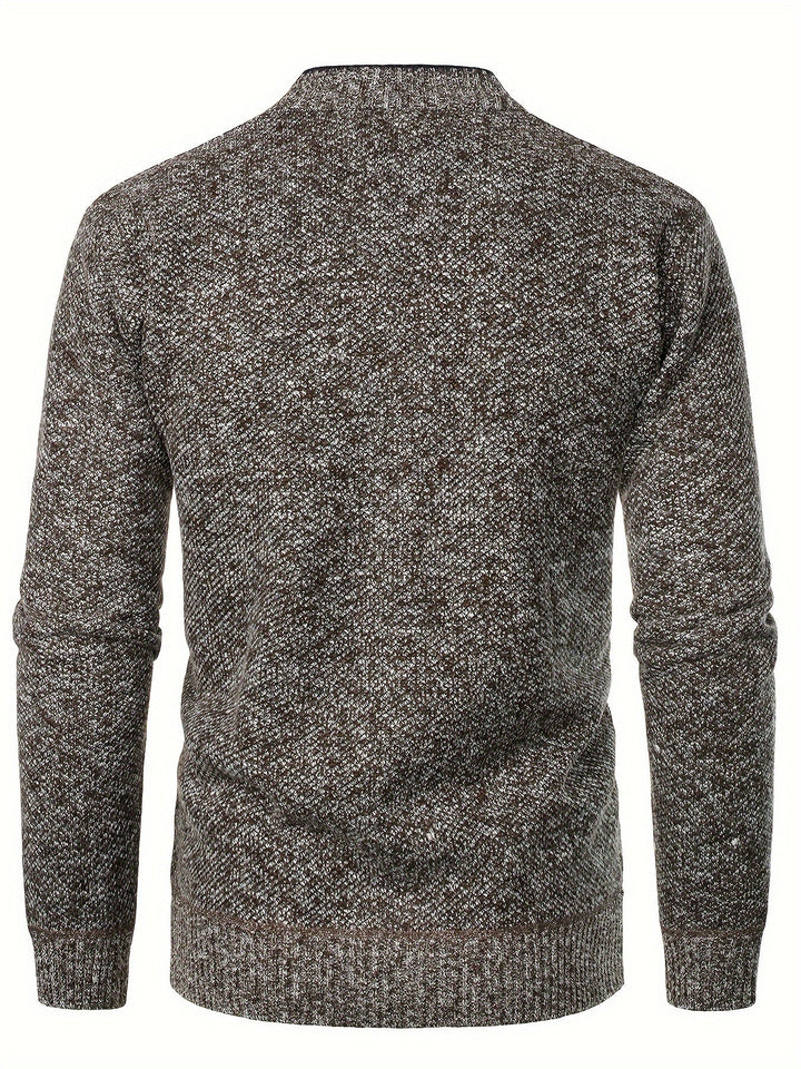Men's V-Neck Knit Cardigan