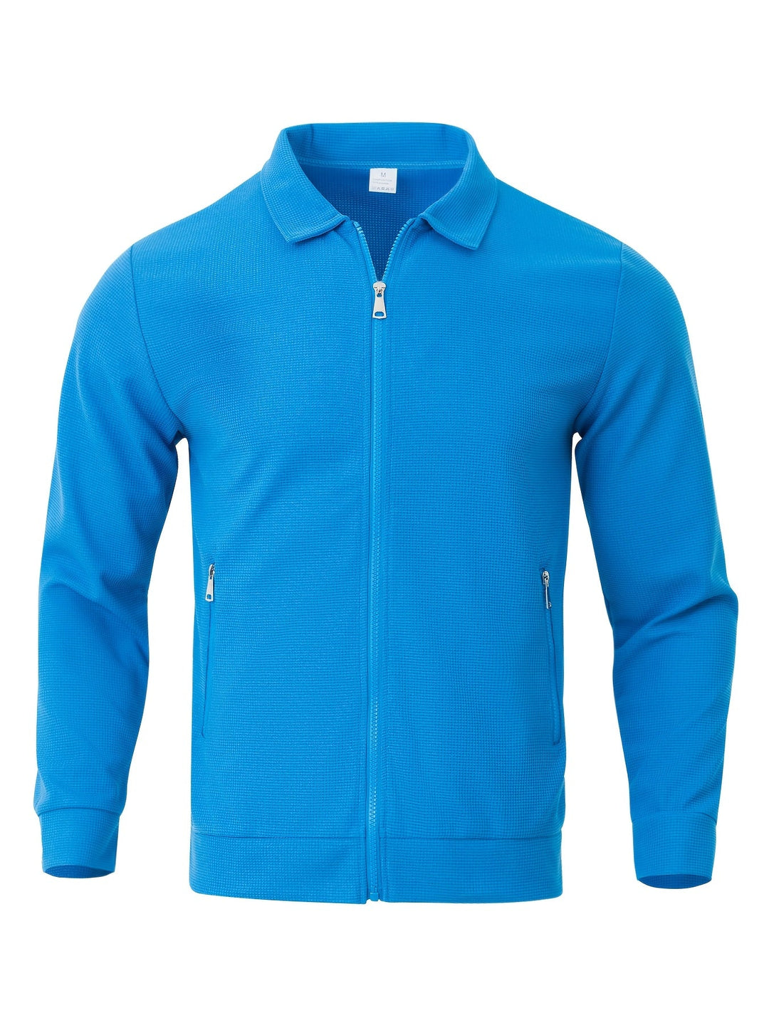 Men's Sports Lapel Zip Jacket