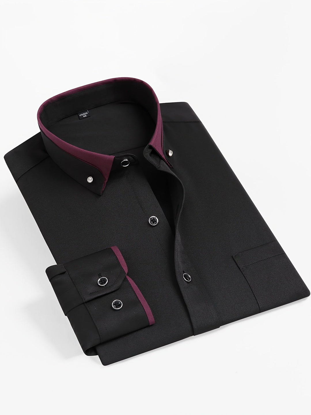 Men's Contrast Collar Shirt