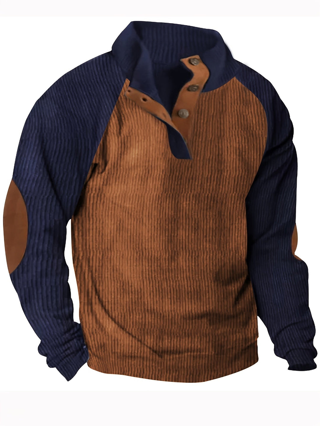 Men's Color Block Knit Shirt