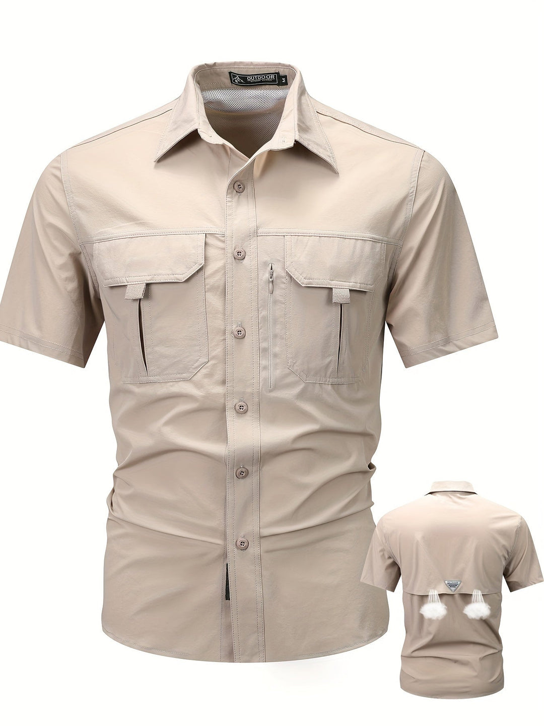 Men's Pocket Cargo Shirt