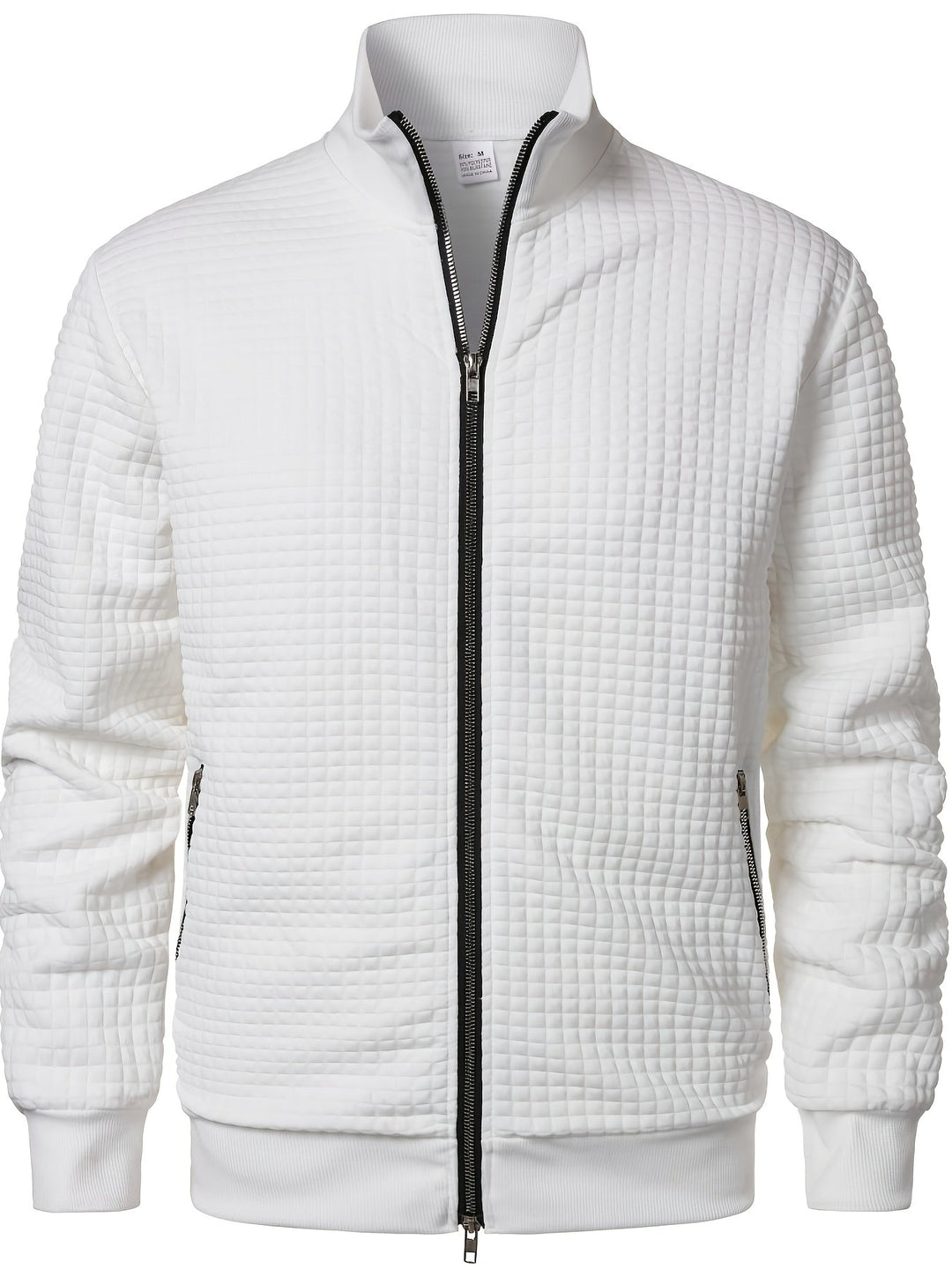 Men's Waffle Zip Jacket