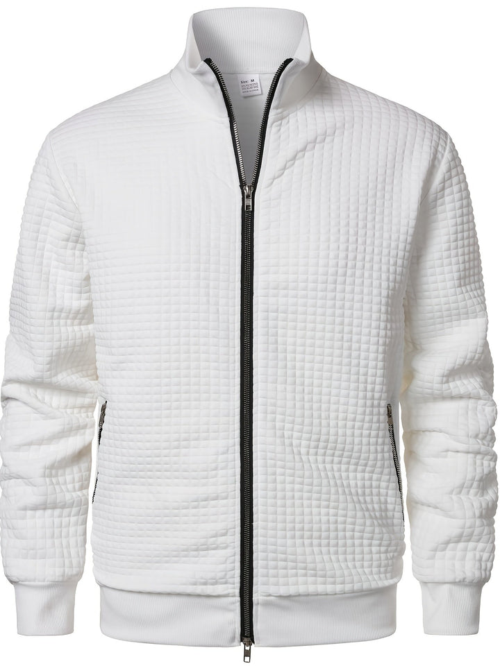 Men's Waffle Knit Jacket