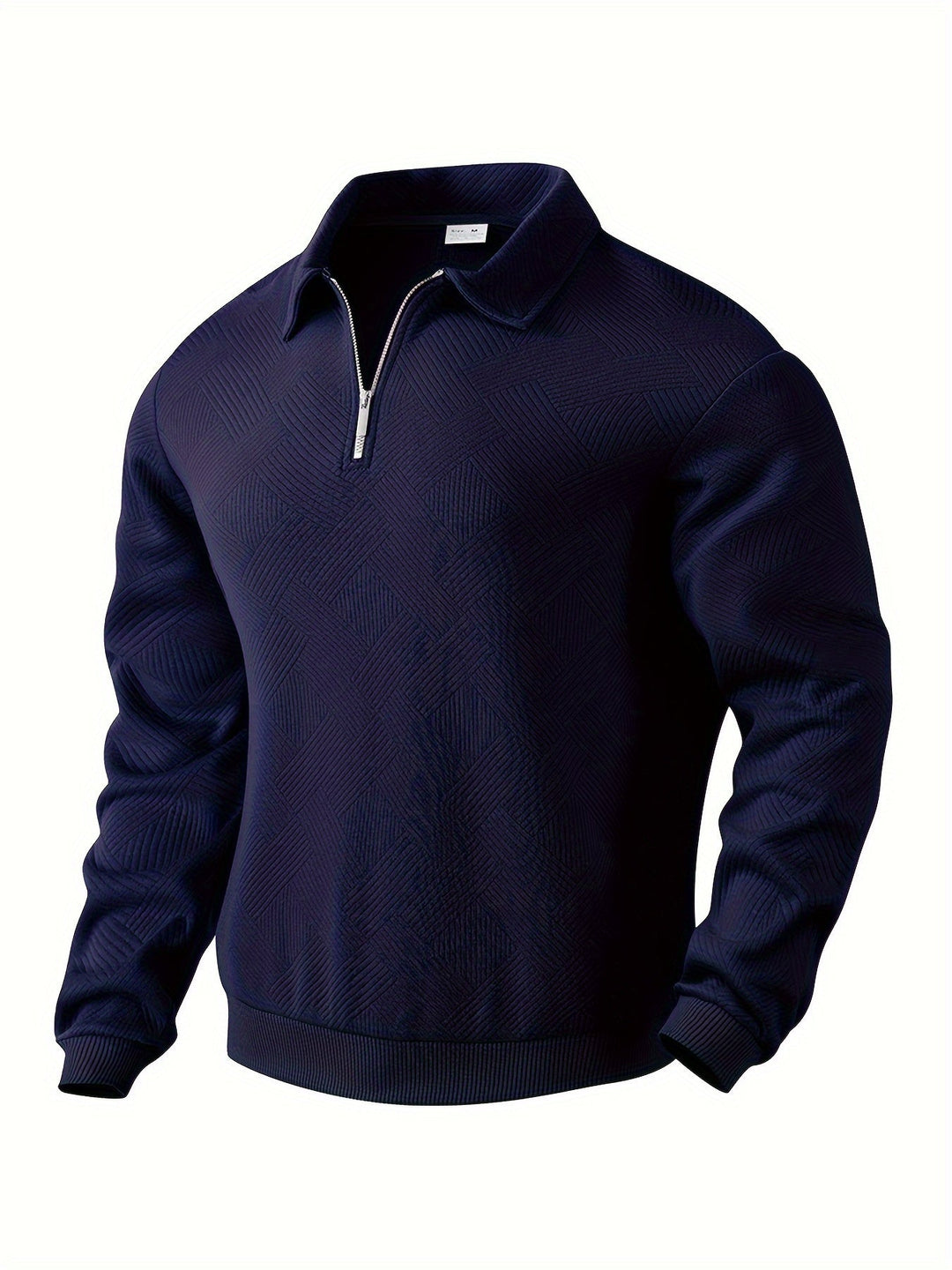 Men's Geometric Knit PUllover