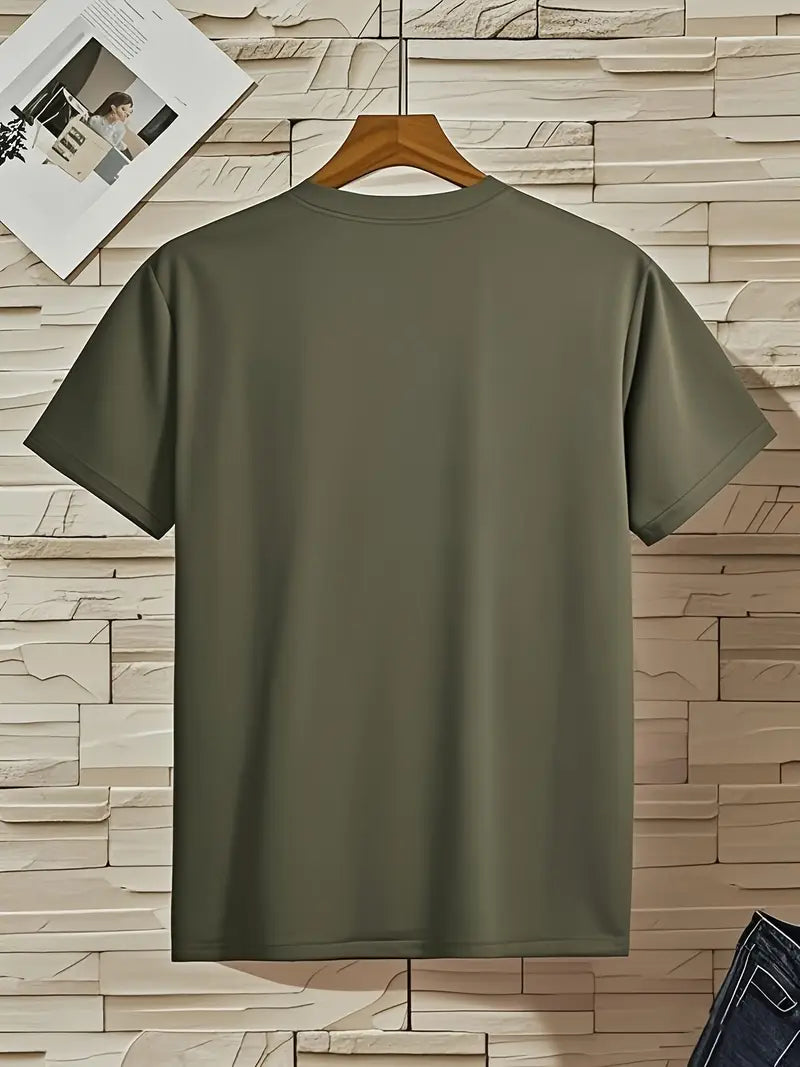 Men's Casual V-Neck T-Shirt